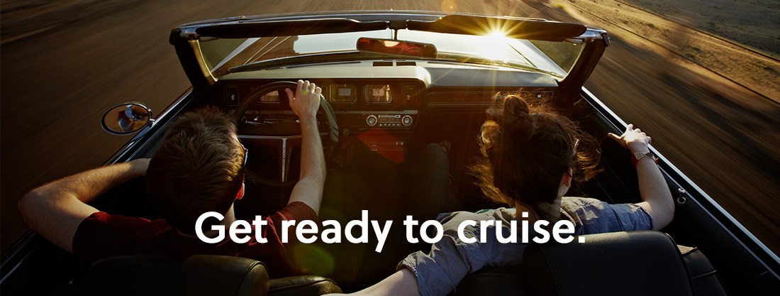 Get ready to cruise.